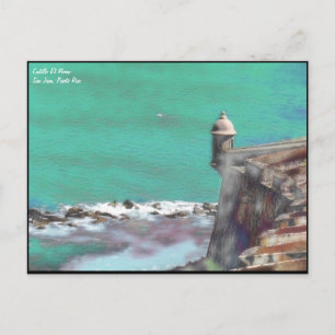 Castillo El Morro -2 Postkarte