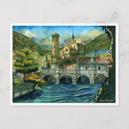 Castillo en el Lago Postkarte (Vorderseite)