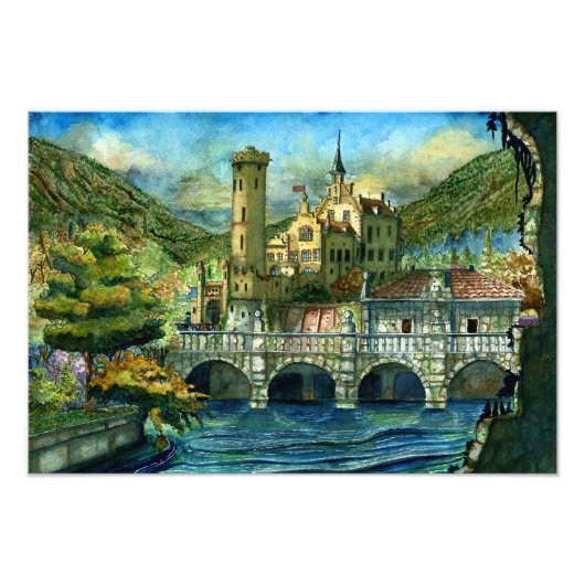 Castillo Mágico en el Lago Fotodruck (Vorne)