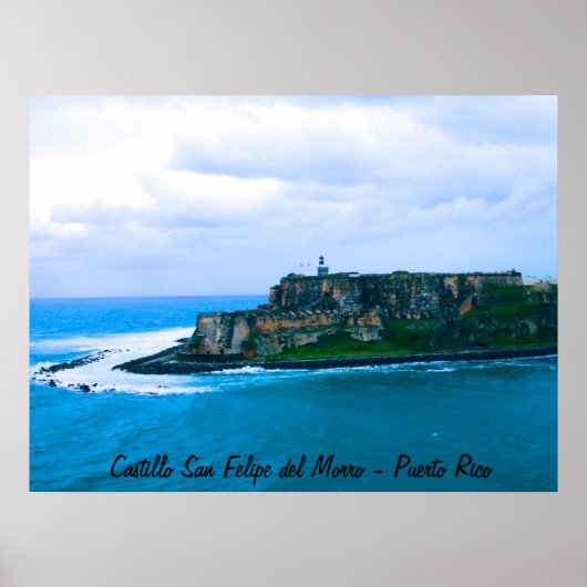 Castillo San Felipe del Morro - Alte San Juan Fort Poster (Vorne)