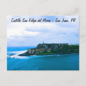 Castillo San Felipe del Morro - Alte San Juan Fort Postkarte (Vorderseite)