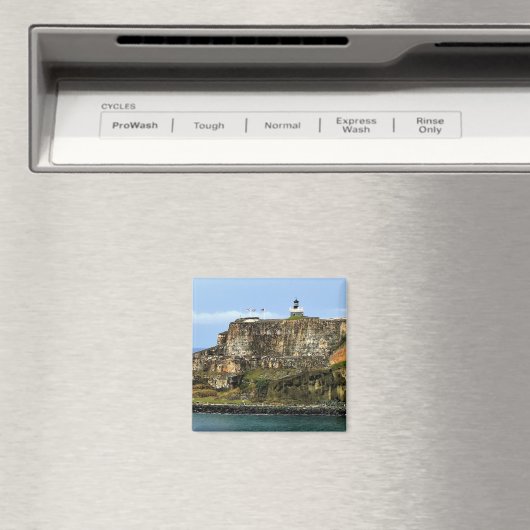 Castillo San Felipe del Morro Leuchtturm Magnet (In Situ (Geschirrspüler))