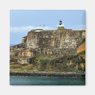 Castillo San Felipe del Morro Leuchtturm Magnet