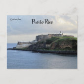 Castillo San Felipe del Morro Rico Postkarte (Vorderseite)