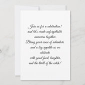 Casting a Line for Fun Einladung (Rückseite)