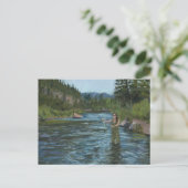 Casting Call Postkarte (Stehend Vorderseite)