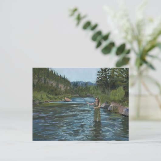 Casting Call Postkarte (Stehend Vorderseite)