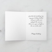 Casting Joy on Your Birthday Day! Karte (Innenseite)