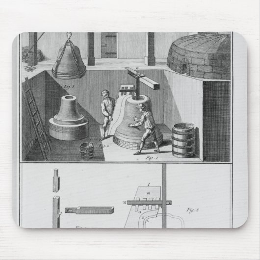 Castingglocken, Illustration von 'Encyclopedia Mousepad (Vorne)