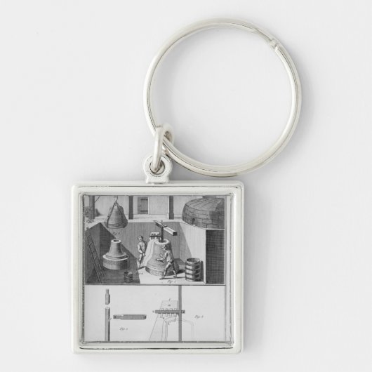 Castingglocken, Illustration von 'Encyclopedia Schlüsselanhänger (Vorne)