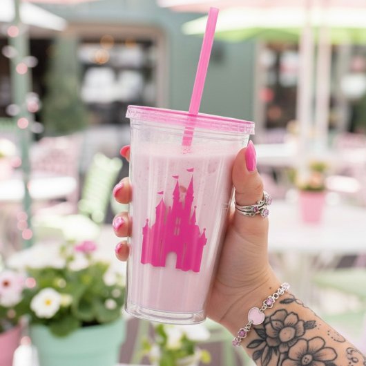 Castle Acrylic Tumbler Acryltrinkbecher