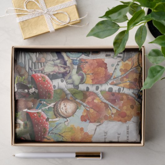 Castle Alice Mulberry Bush Raupe Seidenpapier (Geschenk)