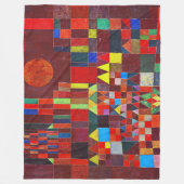 Castle and Sun, Paul Klee Fleecedecke (Vorderseite)