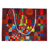 Castle and Sun, Paul Klee Große Geschenktüte (Rückseite)