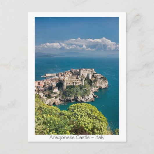 Castle Aragonese - Italien Postkarte (Vorderseite)