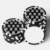 Castle BW Pokerchips (Stapel)
