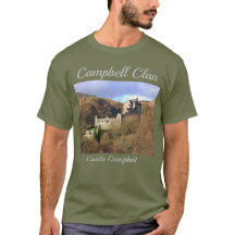 Castle Campbell - Scottish Campbell Clan T - Shirt