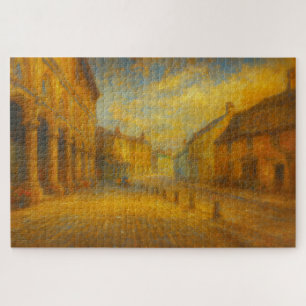 Castle Cary Somerset High Street Turner Kunstpuzzl Puzzle
