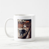 Castle Cat Rackham Illustration Kaffeetasse (Links)