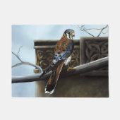 Castle Celtic Kestrel Bird Fußmatte (Vorderseite)