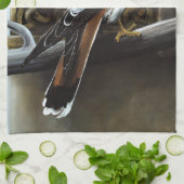 Castle Celtic Kestrel Bird Geschirrtuch (Gefaltet)