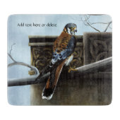 Castle Celtic Kestrel Bird Schneidebrett (Vorderseite)