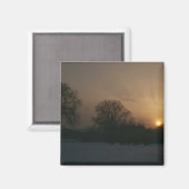 Castle Charlottenhof, Sunset Magnet (Vorderseite/Rückseite)