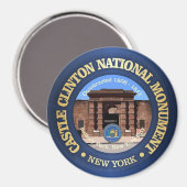 Castle Clinton (NM) Magnet (Vorderseite/Rückseite)