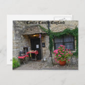 Castle Combe England, Fotografie auf Postkarte (Vorne/Hinten)