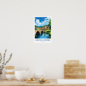 Castle Combe England Travel Print Poster (Küche)