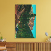 Castle Crags Staat Park (USA) 99 Leinwanddruck (Insitu (Wohnzimmer))