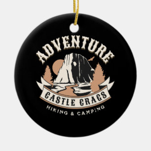 Castle Crags State Park Kalifornien Keramik Ornament