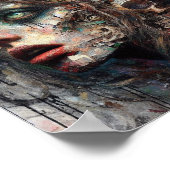 Castle Crown Woman Poster (Ecke)