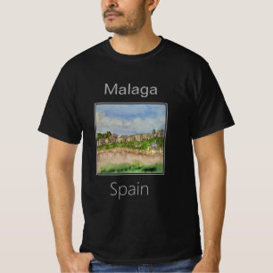 Castle de Gibralfaro, Malaga, Spanien T-Shirt