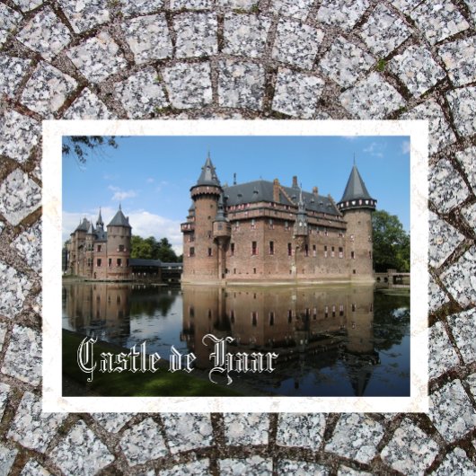 Castle de Haar, Utrecht, Niederlande Postkarte