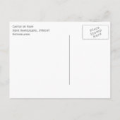 Castle de Haar, Utrecht, Niederlande Postkarte (Rückseite)