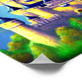 Castle Digital Fantasy Art Poster #03 (Ecke)