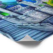 Castle Digital Fantasy Art Poster #06 (Ecke)