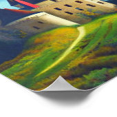 Castle Digital Fantasy Art Poster #07 (Ecke)