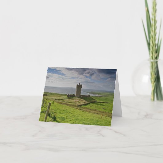 Castle Doolin Irland. Foto Karte (Vorderseite)