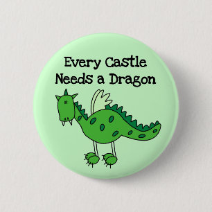 Castle Dragon Button
