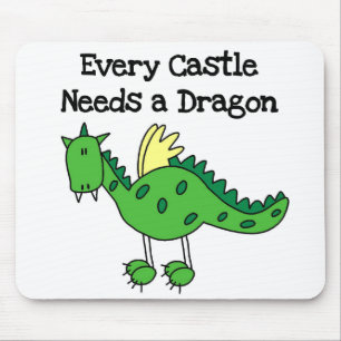 Castle Dragon Mousepad