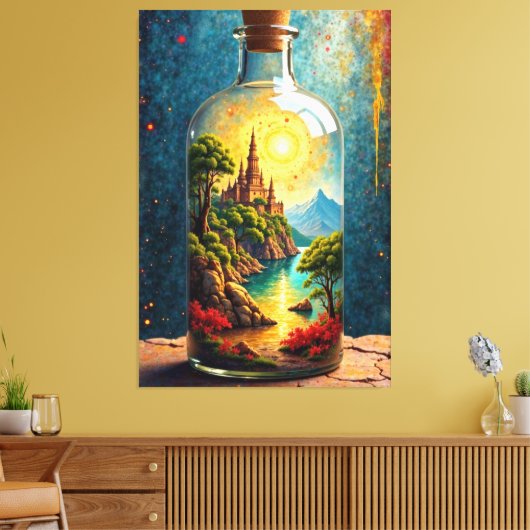 Castle Dreams Leinwanddruck (Insitu (Wohnzimmer))