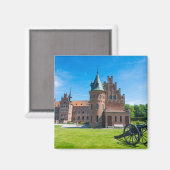 Castle Egeskov Landschaftlich Magnet (Vorderseite/Rückseite)