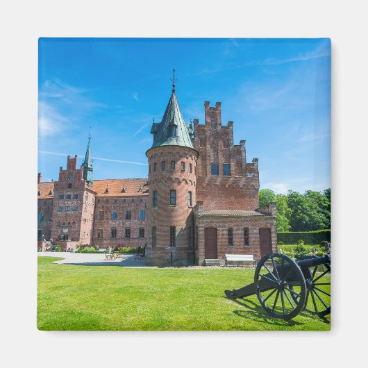 Castle Egeskov Landschaftlich Magnet (Vorne)