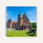 Castle Egeskov Landschaftlich Notizblock (Vorderseite)