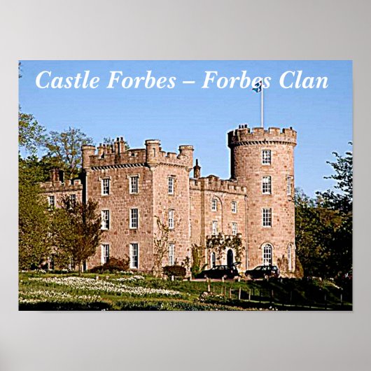 Castle Forbes - Forbes Clan Poster (Vorne)