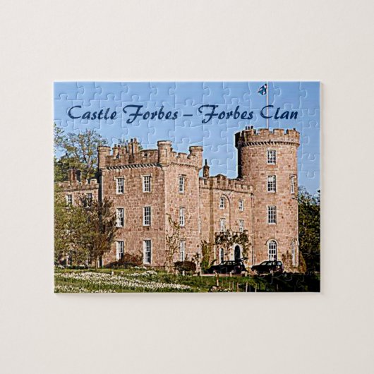 Castle Forbes - Forbes Clan Puzzle (Horizontal)