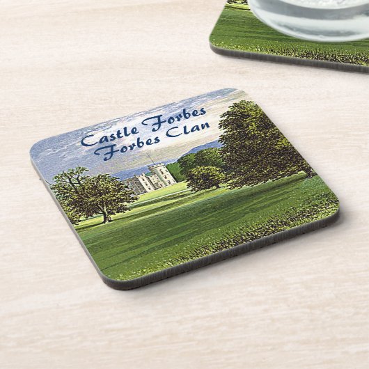Castle Forbes - Forbes Clan Untersetzer (Linke Seite)