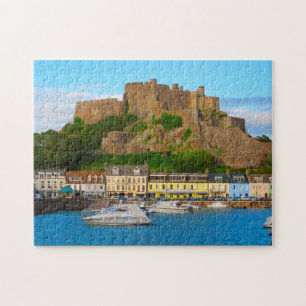 Castle Fortress Berge Jersey Puzzle